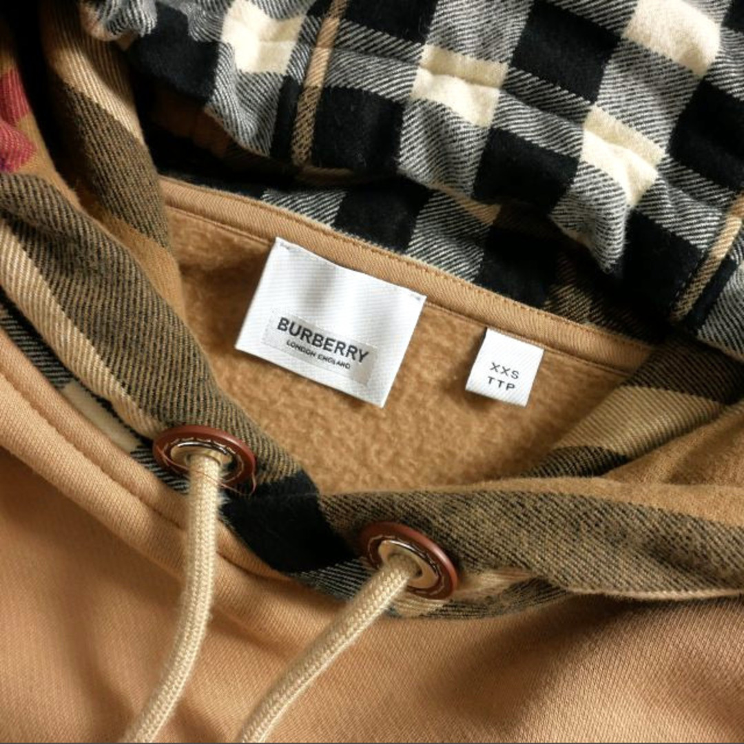 BURBERRY(バーバリー)のバーバリー BURBERRY サムエルフーディ パーカー XXS ベージュ メンズのトップス(パーカー)の商品写真