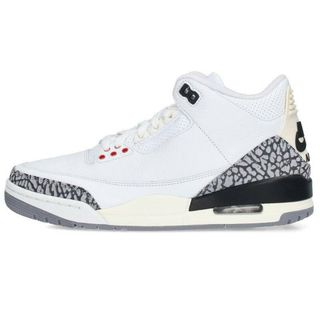 ナイキ(NIKE)のナイキ  Air Jordan 3 Retro/DN3707-100 エアジョーダン3 ホワイトセメントリイマジンドスニーカー メンズ 22.5cm(スニーカー)