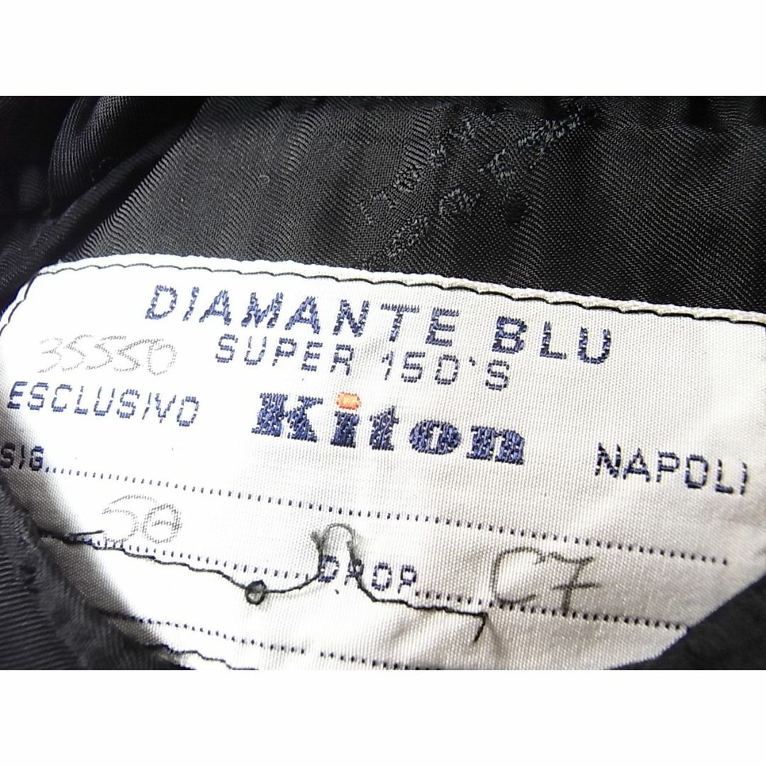 KITON(キトン)のsize50☆美品☆キトン Kiton SUPER150s製タキシードジャケット メンズのジャケット/アウター(テーラードジャケット)の商品写真