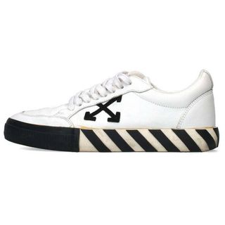 オフホワイト(OFF-WHITE)のオフホワイト  LOW VULCANIZED ヴァルカナイズドローカットスニーカー メンズ 42(スニーカー)