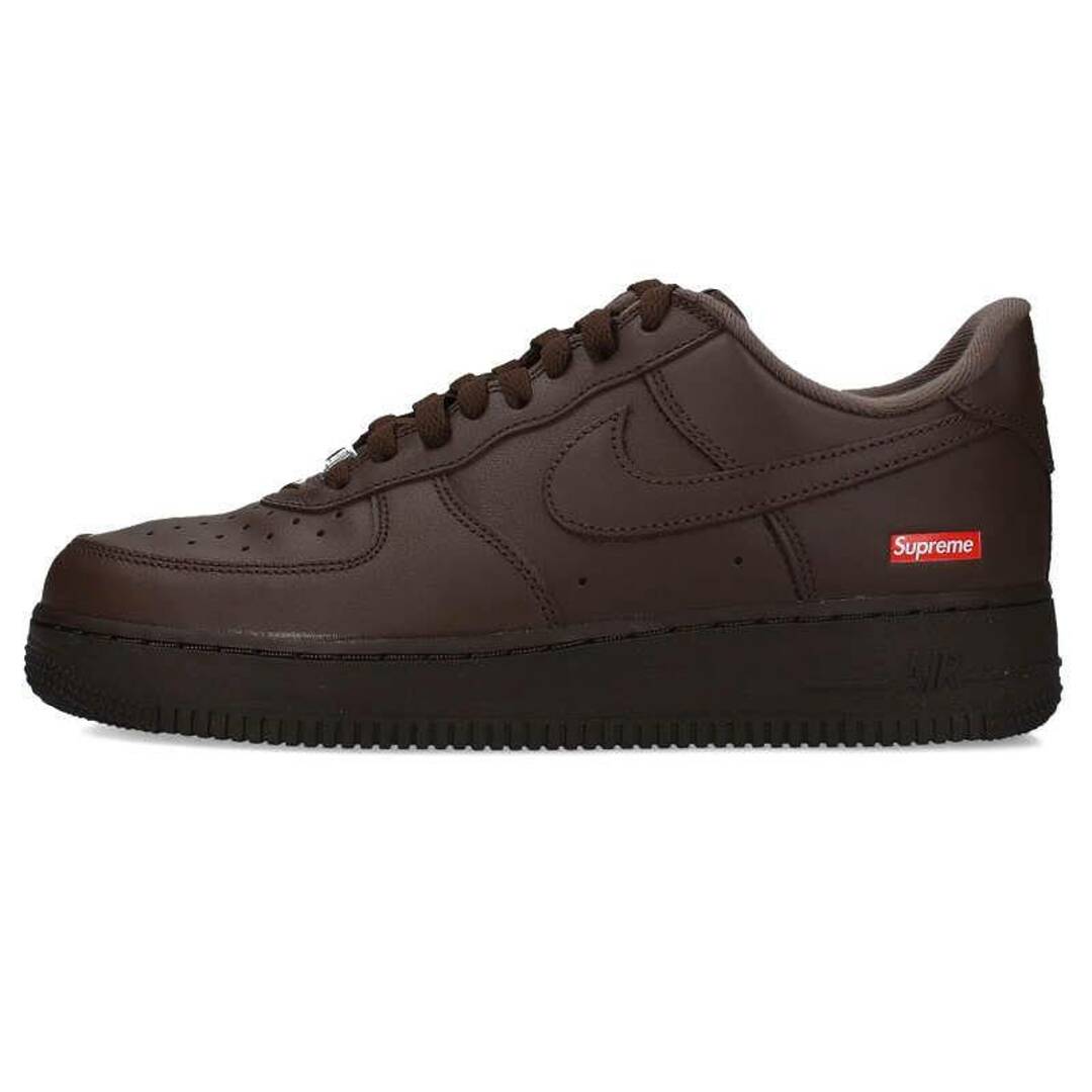 スニーカーナイキ ×シュプリーム SUPREME  AIR FORCE 1 LOW BAROQUE BROWN CU9225-200 エアフォース1ロースニーカー メンズ 26.5cm