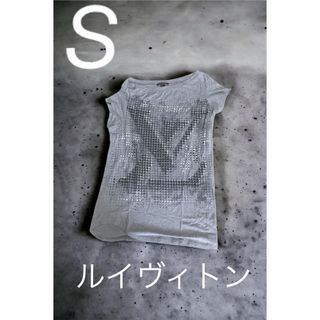 LOUIS VUITTON ルイヴィトン 18AW Upside Down Logo Tee RM182M CMS HFY04W アップサイドダウンロゴTシャツ 半袖カットソー ホワイト53センチ裄丈