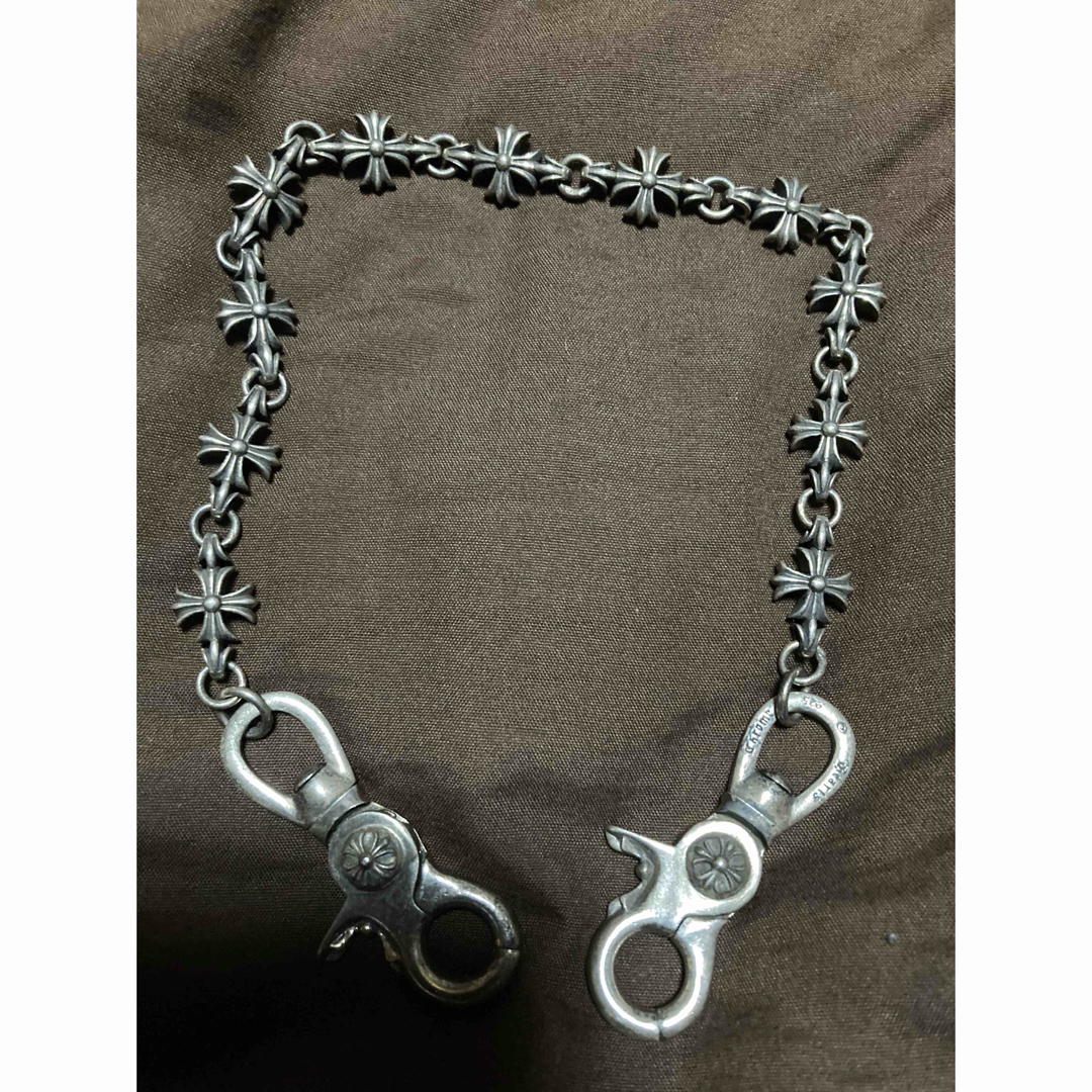 Chrome Hearts(クロムハーツ)のクロムハーツ ウォレットチェーン　シルバー 希少品 正規店購入ブレイキングダウン メンズのファッション小物(ウォレットチェーン)の商品写真