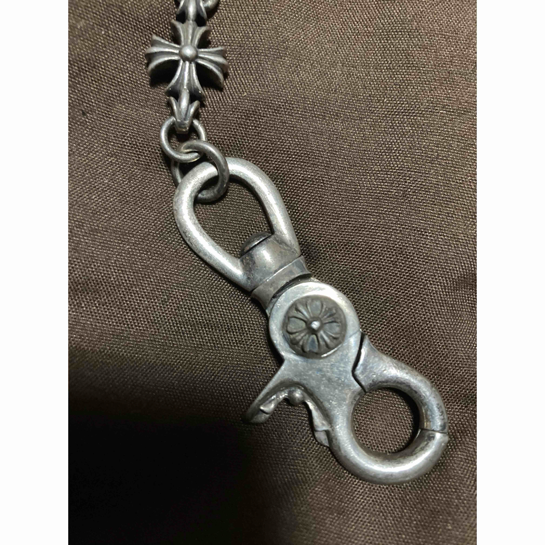 Chrome Hearts(クロムハーツ)のクロムハーツ ウォレットチェーン　シルバー 希少品 正規店購入ブレイキングダウン メンズのファッション小物(ウォレットチェーン)の商品写真