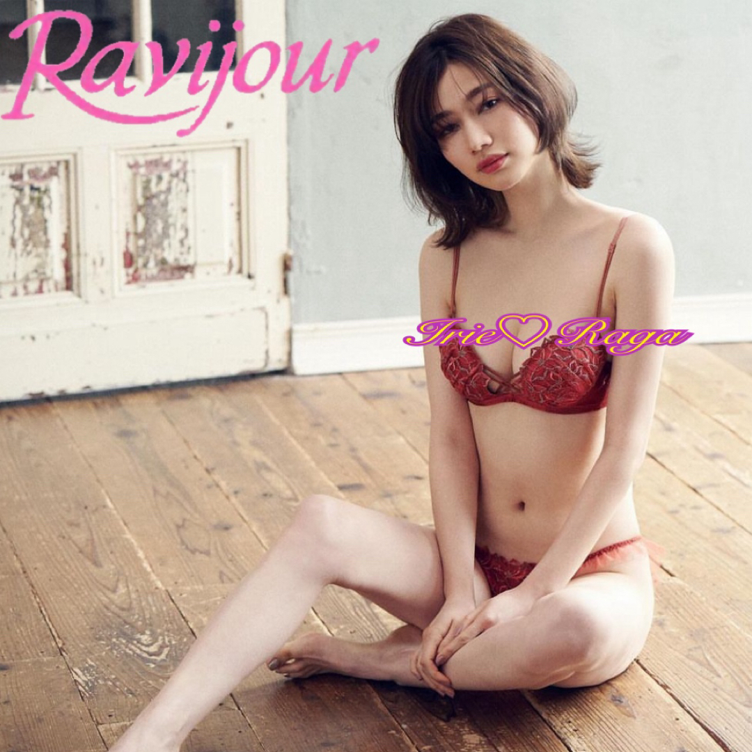 Ravijour(ラヴィジュール)の★Ravijour★バックスピンドルTバックソングショーツ★サイドフリルパンツS レディースの下着/アンダーウェア(ショーツ)の商品写真