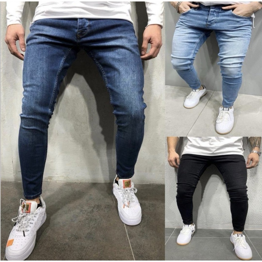 【新品未使用】スキニーデニム スキニージーンズ ストレッチ メンズ メンズのパンツ(デニム/ジーンズ)の商品写真