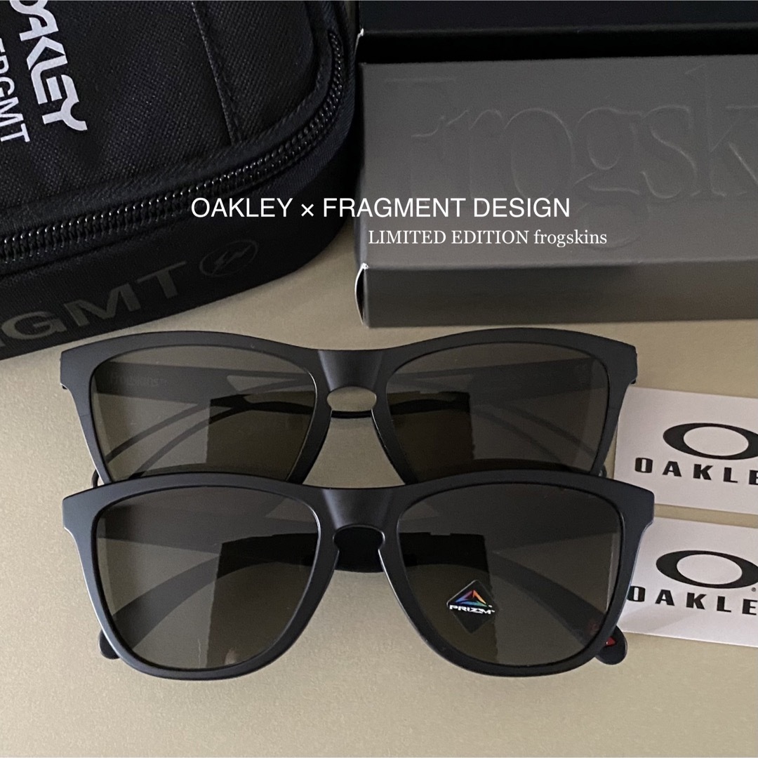 FRAGMENT(フラグメント)の新品 OAKLEY × FRAGMENT FROGSKINS サングラス メンズのファッション小物(サングラス/メガネ)の商品写真