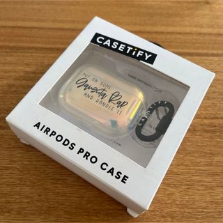 CASETIFY ケースティファイ AirPods Proケース オーロラ(ヘッドフォン/イヤフォン)