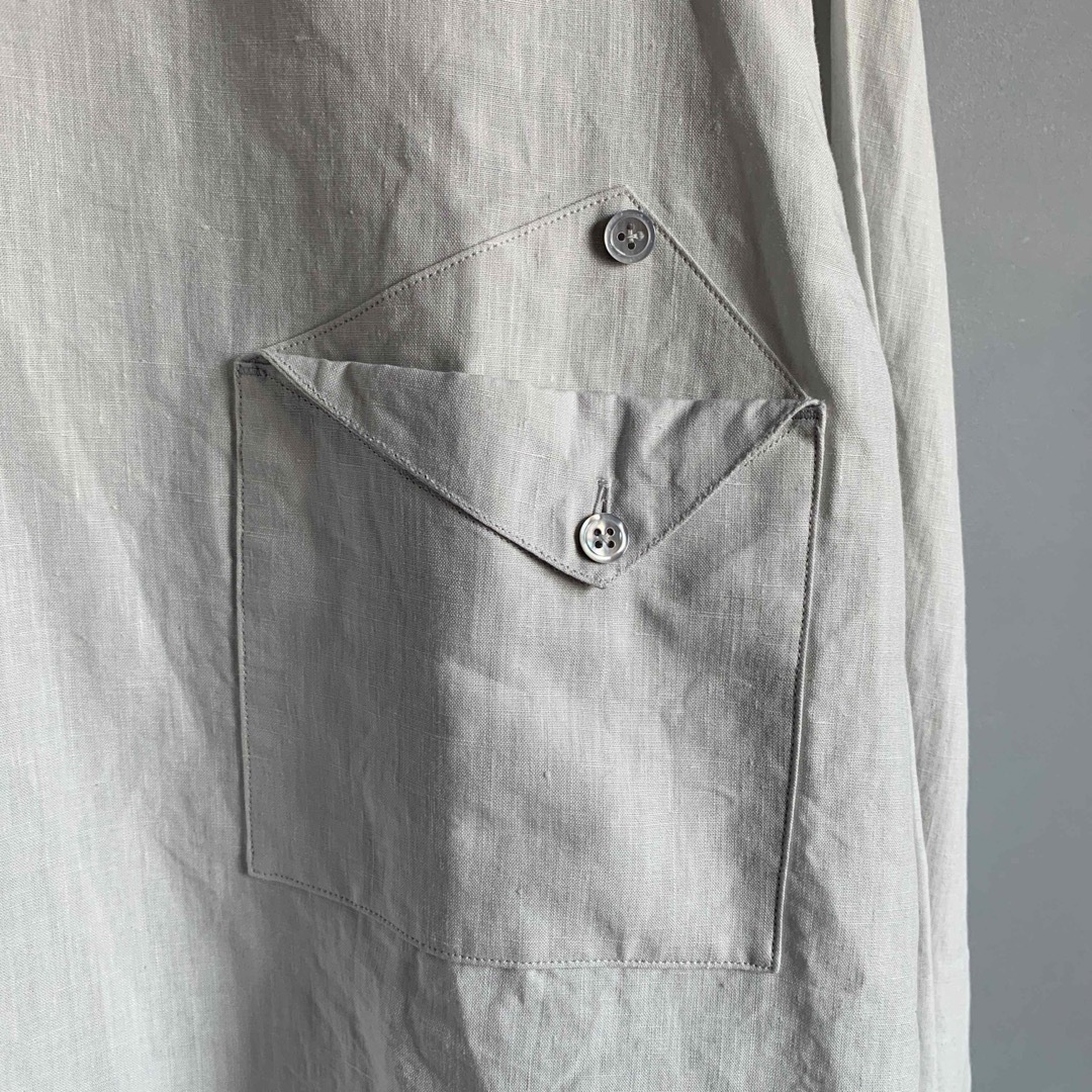 Gorsch 22SS Apron Shirt ゴーシェ エプロンシャツ リネン