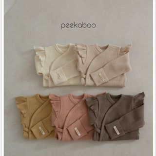 ピーカブー(PEEK-A-BOO)のpeekaboo newborn ロンパース(ロンパース)