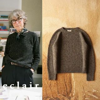 ニット/セーターt. japan　v neck hand knit