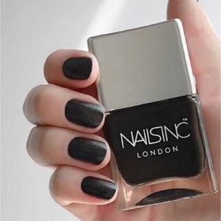 ビューティフルピープル(beautiful people)の【新品未開封】NAILSINC ネイルズインク レザーエフェクトブラック(マニキュア)