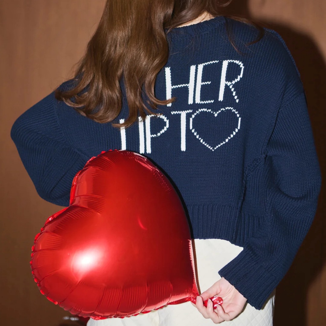 Her lip to - herlipto Share The Love Knit Topの通販 by Her lip to - herlipto Share The Love Knit Topの通販 by