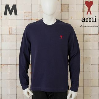 アミ(ami)の新品 AMI Paris AMI DE COEUR ロングスリーブ Tシャツ M(Tシャツ/カットソー(七分/長袖))