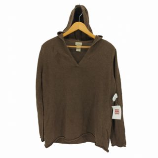 エルエルビーン(L.L.Bean)のL.L.Bean(エルエルビーン) プルオーバー フーデッド ニット パーカー(ニット/セーター)