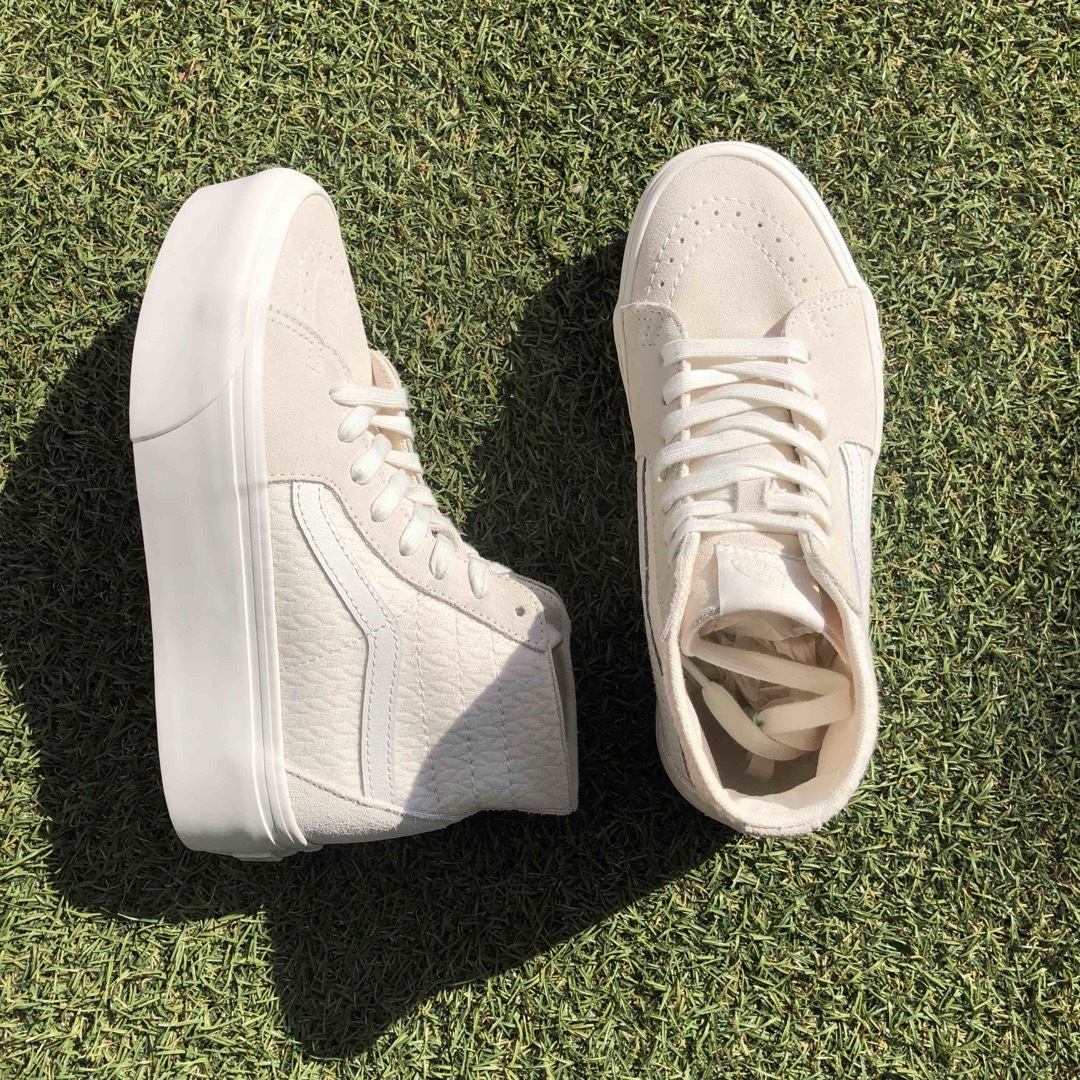 美品23.5 VANS SK8-HI  ヴァンズ スケートハイ 厚底 HW739