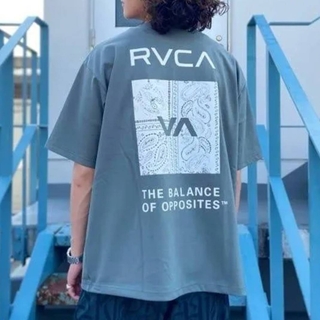 ルーカ(RVCA)の[新品] RVCA ルーカ Tシャツ バンダナTシャツ ルーズフィット Mサイズ(Tシャツ/カットソー(半袖/袖なし))