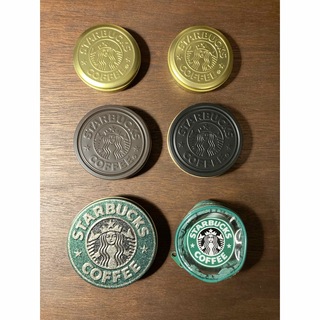 スターバックスコーヒー(Starbucks Coffee)のスターバックス チョコ缶 5個 STARBUCKS(小物入れ)