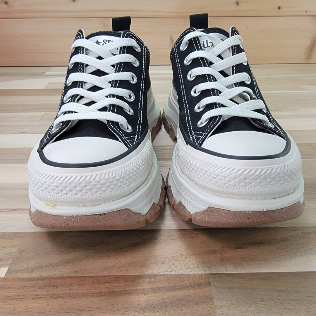 ALL STAR（CONVERSE）(オールスター)のコンバース オールスター トレックウェーブ OX ブラック 24.5㎝ レディースの靴/シューズ(スニーカー)の商品写真