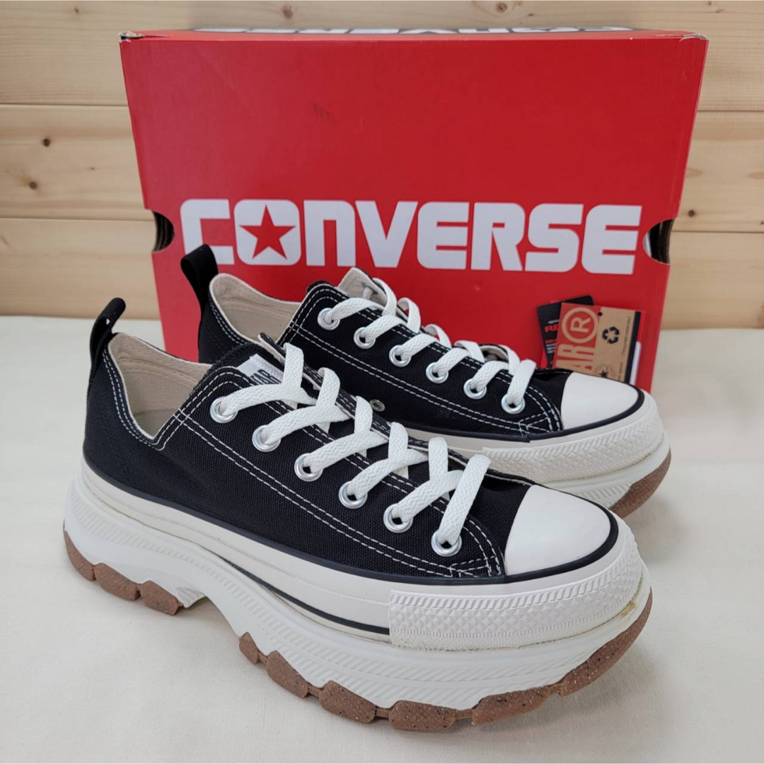 ALL STAR（CONVERSE）(オールスター)のコンバース オールスター トレックウェーブ OX ブラック 24.5㎝ レディースの靴/シューズ(スニーカー)の商品写真