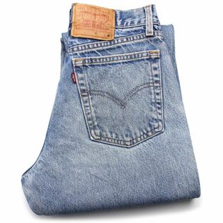 リーバイス(Levi's)の00s メキシコ製 Levi'sリーバイス デニムパンツ w30★SDP2469 ジーンズ テーパード ルーズ ワイド バギー ストーンウォッシュ 550(デニム/ジーンズ)