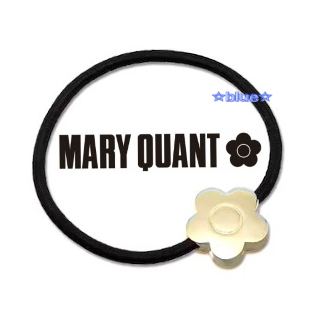 MARY QUANT(マリークワント)のマリークワント ヘアゴム メタル ゴールド レディースのヘアアクセサリー(ヘアゴム/シュシュ)の商品写真