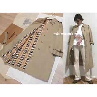 バーバリー(BURBERRY) トレンチコート(レディース)（スエード）の通販