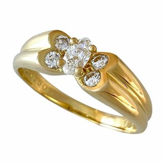 ヴァンクリーフアンドアーペル(Van Cleef & Arpels)のヴァンクリーフ&アーペル　リング　セリア　ダイヤ　マーキス　VCA　K18　YG(リング(指輪))