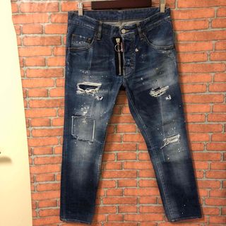 メンズセリーヌ  23SS  2N574930F 07UW ウオッシュ加工デニムパンツ  メンズ 29インチ