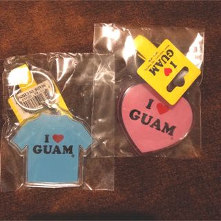 GUAMキーホルダー 2点セット(ノベルティグッズ)