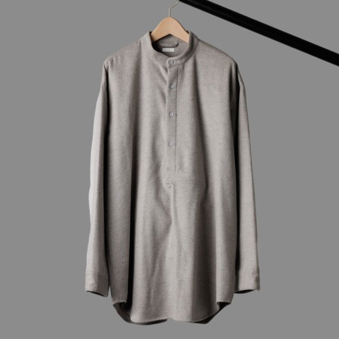 COMOLI(コモリ)の【 SEEALL 】UK PULL-OVER DRESS SHIRT メンズのトップス(シャツ)の商品写真