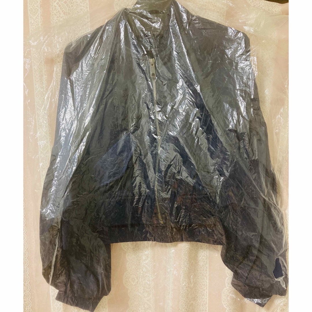 COCO DEAL(ココディール)の新品未使用　ココディール　紺色ジャケット　ブルゾン　タグ付き レディースのジャケット/アウター(ライダースジャケット)の商品写真