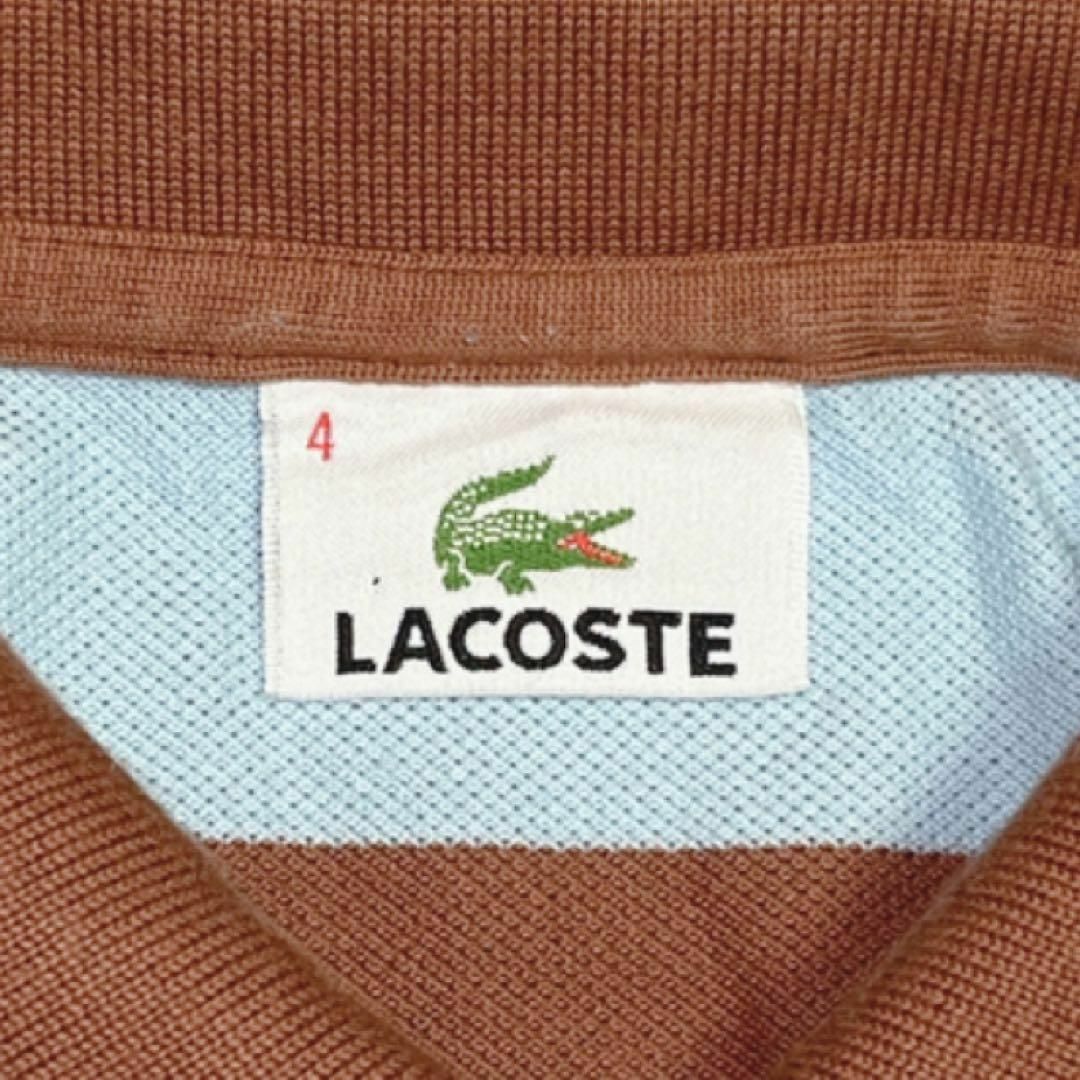 LACOSTE - LACOSTE ラコステ ポロシャツ 刺繍ワンポイントロゴ