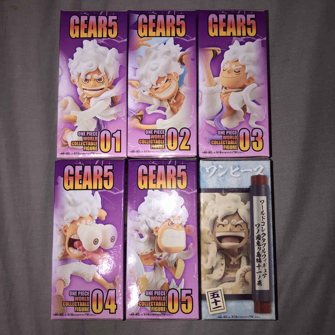 新品未開封】ワンピース ワーコレ ニカ 6点の通販 by ピカ筋肉 新品未開封】ワンピース ワーコレ ニカ 6点の通販 by ピカ筋肉