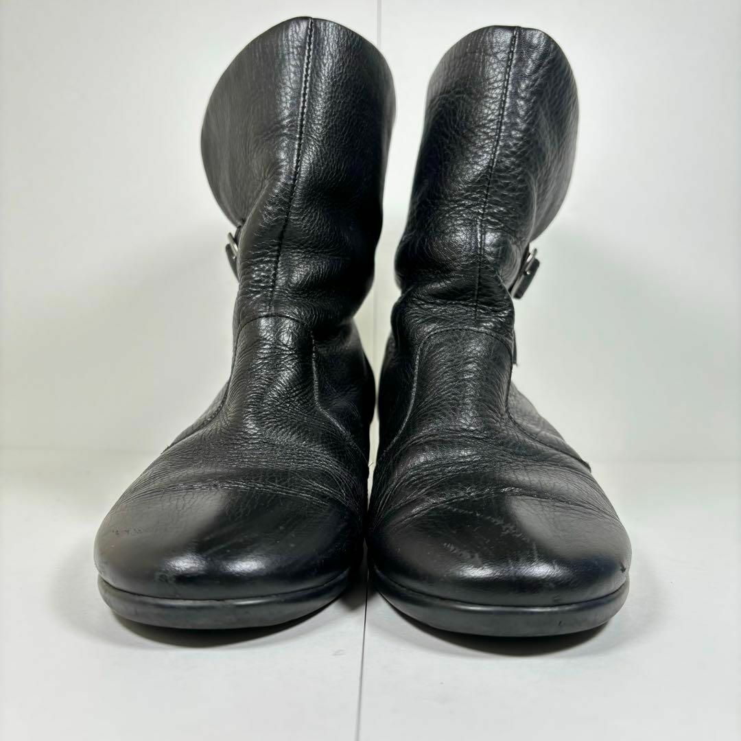 DIANA(ダイアナ)のDIANA ダイアナ 23 ベルト バックル ブーツ 黒 レディースの靴/シューズ(ブーツ)の商品写真