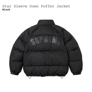 シュプリーム(Supreme)のSupreme Star Sleeve Down Puffer Jacket M(ダウンジャケット)