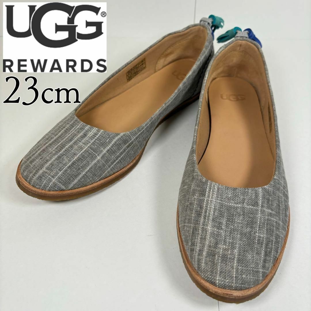 UGG(アグ)の【美品】UGG アグ 23 フラットシューズ タッセル フリンジ おしゃれ レディースの靴/シューズ(バレエシューズ)の商品写真