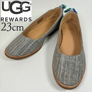 UGG - 【美品】UGG アグ 23 フラットシューズ タッセル フリンジ おしゃれ