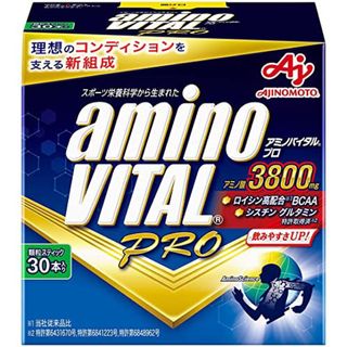 アジノモト(味の素)のアミノバイタルプロ 3800 30本入り　新品　複数個購入で割引あり(アミノ酸)