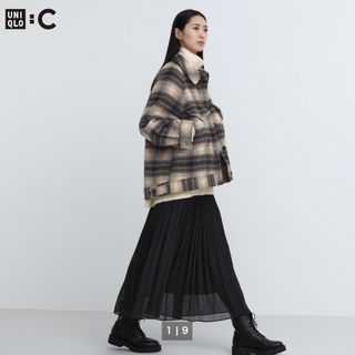 ユニクロ(UNIQLO)の【UNIQLO】シフォンプリーツスカート(ロングスカート)