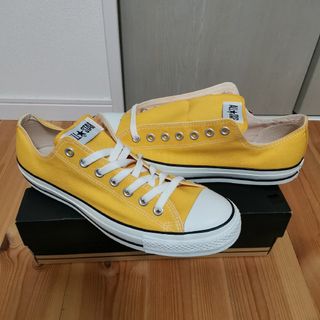 コンバース(CONVERSE)の【早い者勝ち値引き新品未使用】CONVERSE ALL STAR OX  黄色(スニーカー)