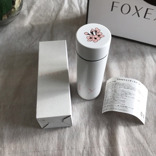 フォクシー(FOXEY)の新品未使用✨フォクシー  foxey 桜ミニサーモボトル　水筒　✨ ノベルティ(タンブラー)