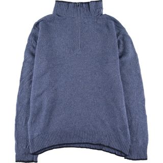 パタゴニア(patagonia)の古着 パタゴニア Patagonia ウールニットハーフジップセーター メンズL /eaa415712(ニット/セーター)