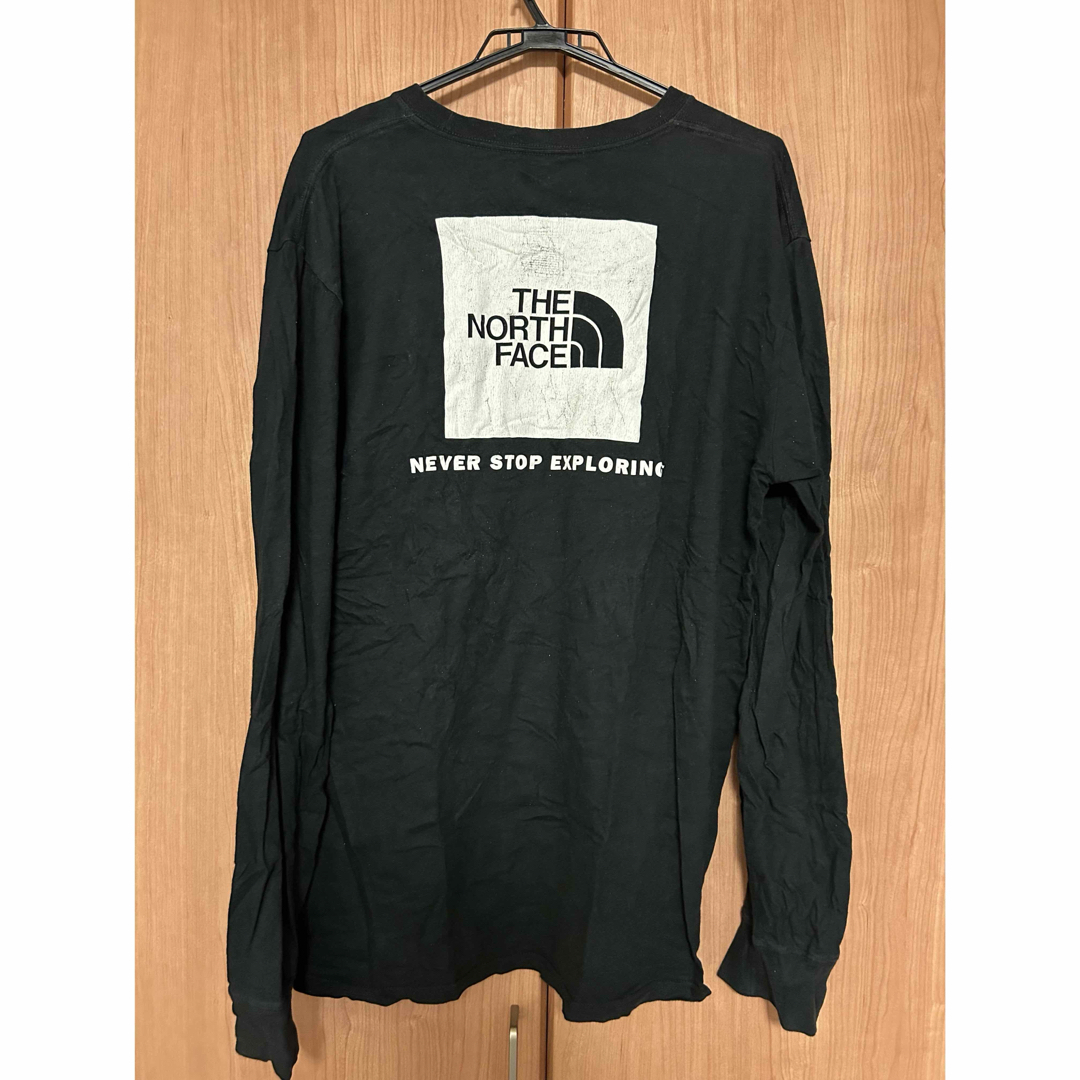 THE NORTH FACE - THE NORTH FACE ロングTシャツ バックロゴ メンズＬ ...