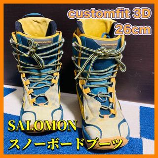 サロモン(SALOMON)のSALOMON スノーボードブーツ customfit3D 26.0cm(ブーツ)