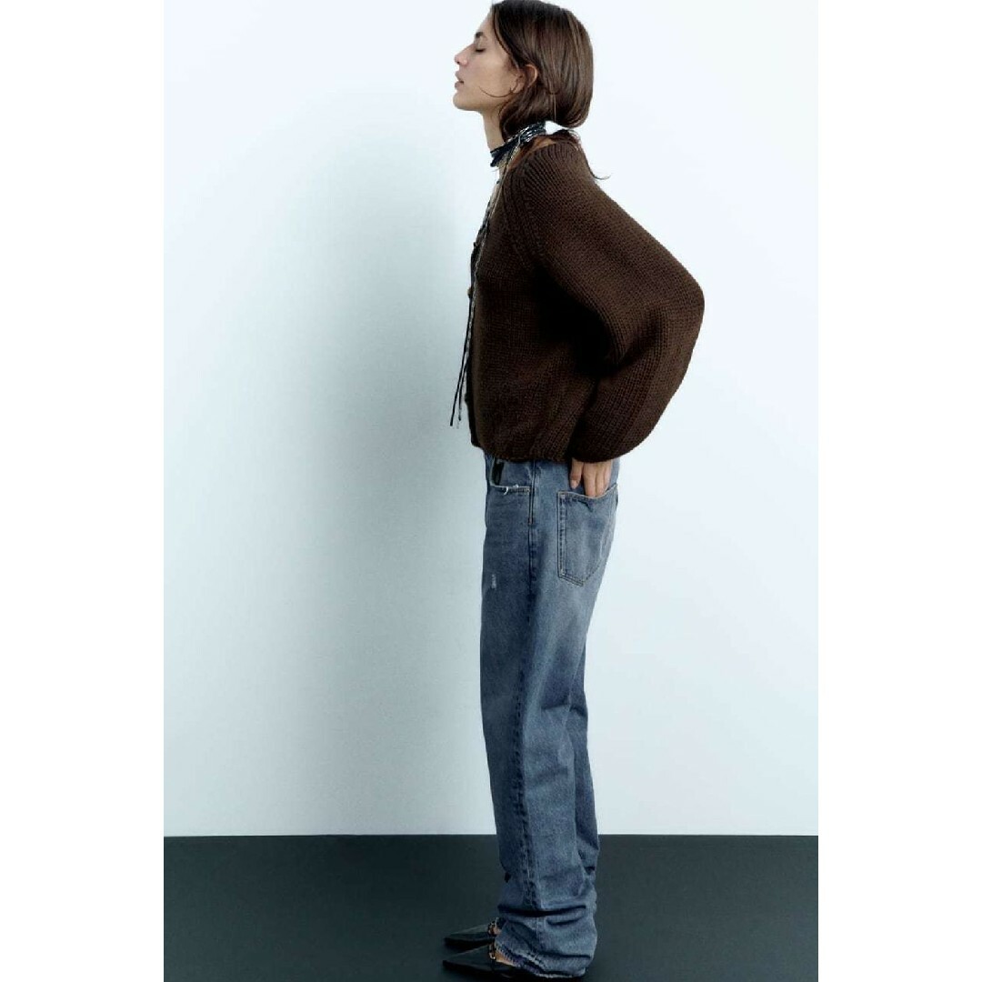 ZARA - ZARA オーバーサイズニットカーディガン Mサイズ ZARA - ZARA オーバーサイズニットカーディガン Mサイズ