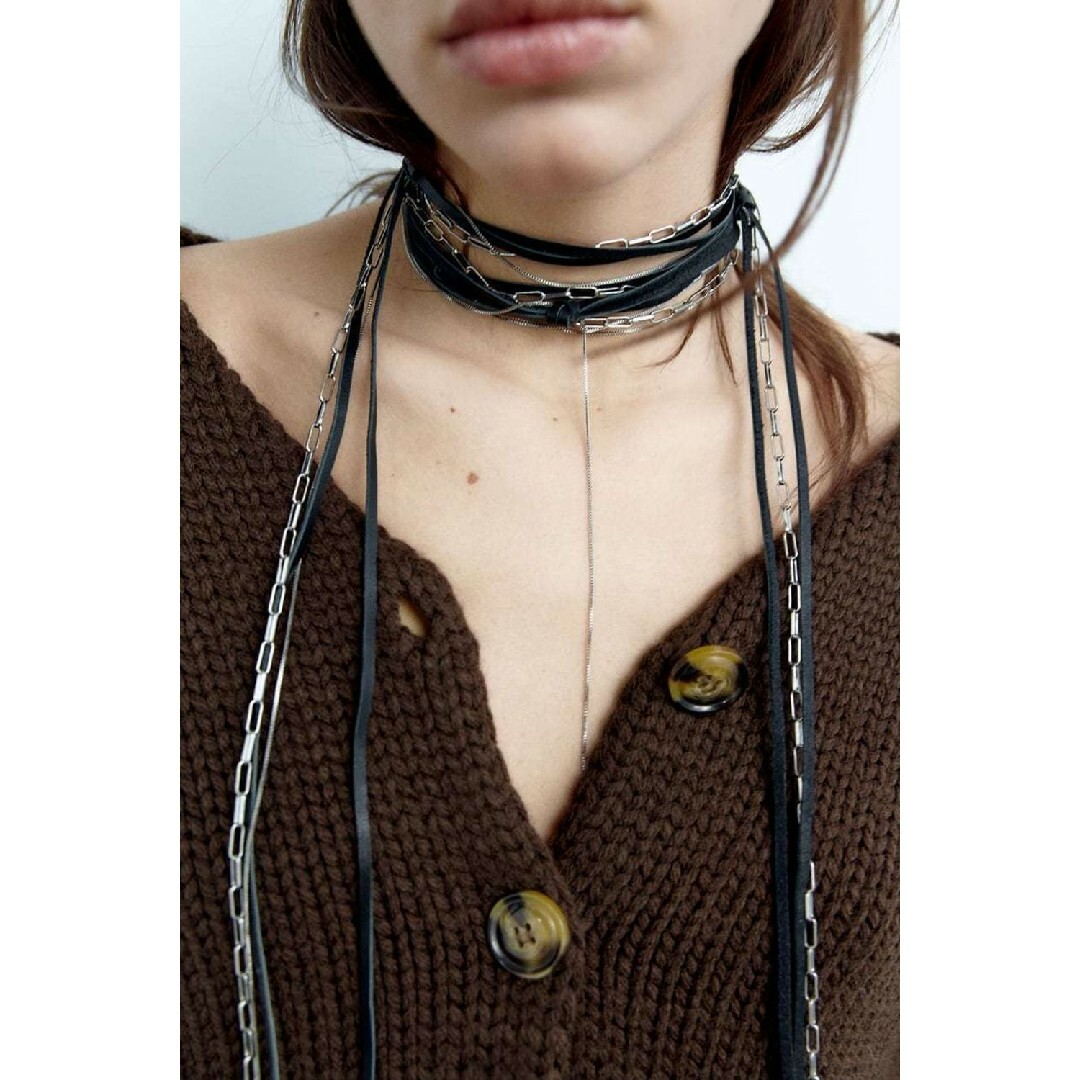 ZARA - ZARA オーバーサイズニットカーディガン Mサイズ ZARA - ZARA オーバーサイズニットカーディガン Mサイズ