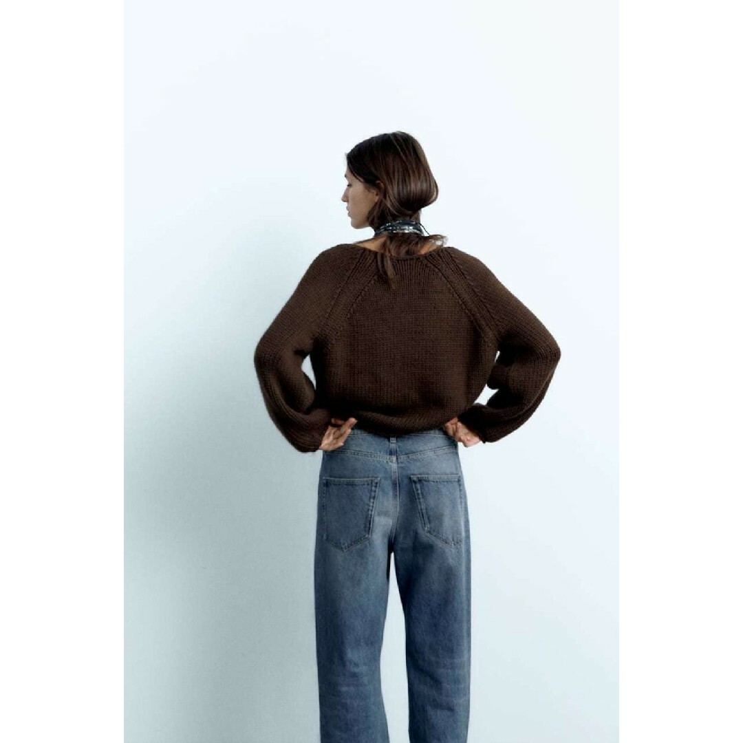ZARA - ZARA オーバーサイズニットカーディガン Mサイズ ZARA - ZARA オーバーサイズニットカーディガン Mサイズ