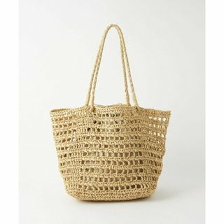 ユナイテッドアローズグリーンレーベルリラクシング(UNITED ARROWS green label relaxing)の【NATURAL】ソフト ペーパー トートバッグ(かごバッグ/ストローバッグ)