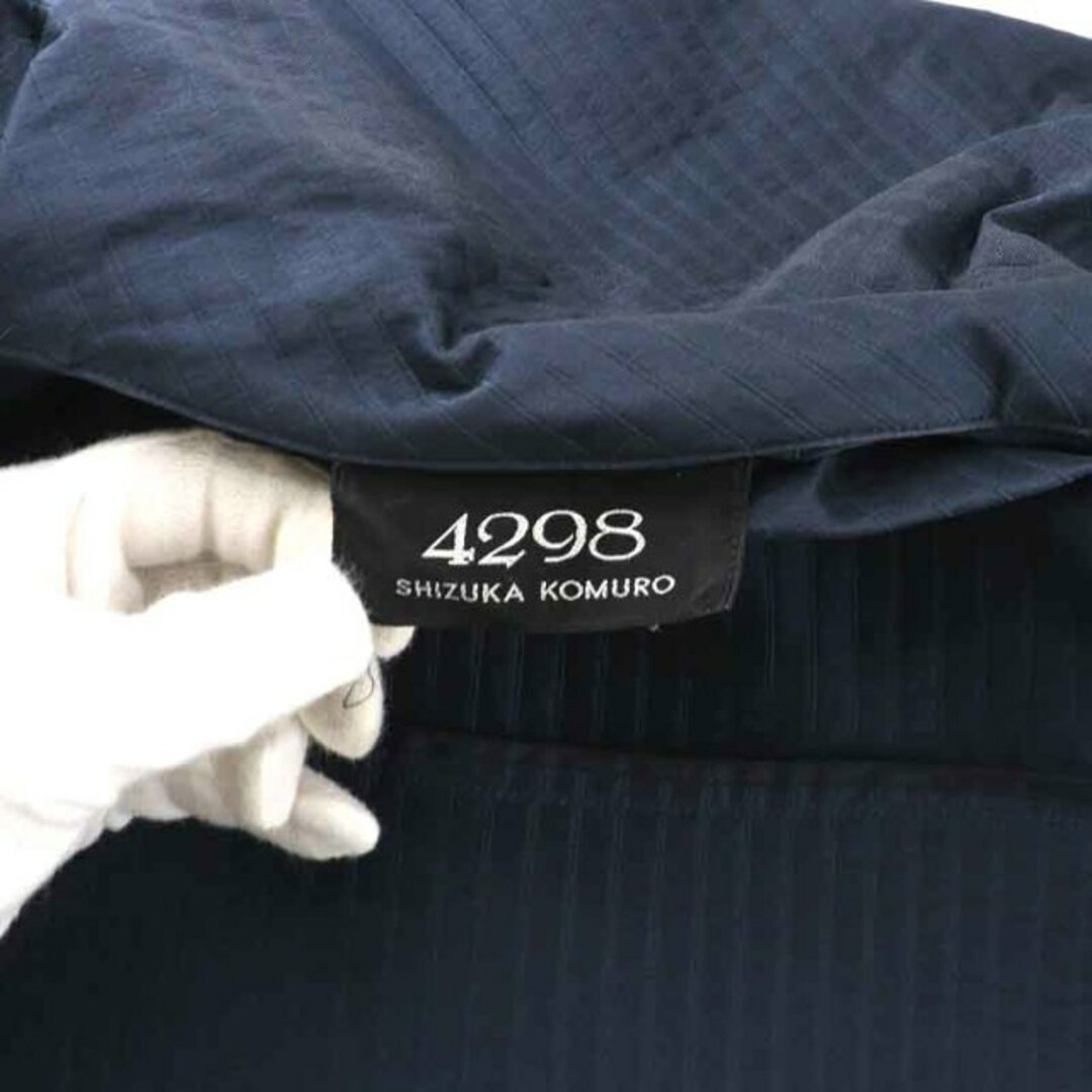 other(アザー)の4298 シズカコムロ スプリングコート ロング シングル 40 L 紺 レディースのジャケット/アウター(スプリングコート)の商品写真